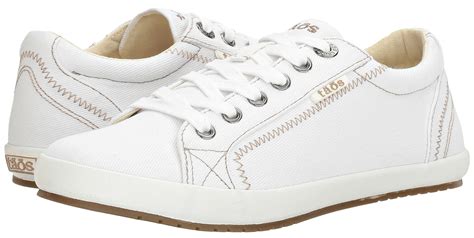 comfortable white walking sneakers.